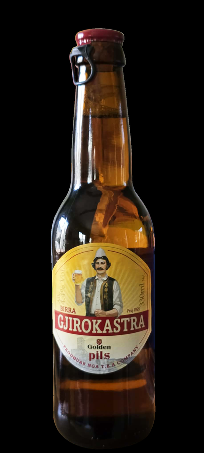 Birra Gjirokastra, bottiglia 330 ml